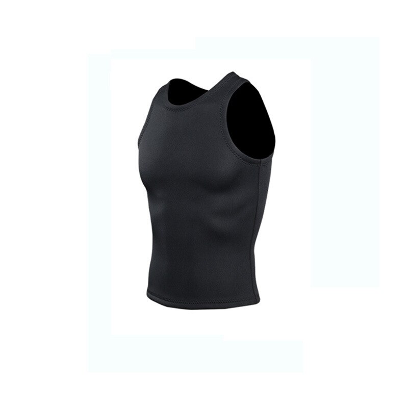 Men&#39;s 2MM Neoprene Diving Tank Top and Diving Shorts Warm Water Sports Swimming Sailing Surfing Snorkeling Diving Tank Top 2022: 3MM Vest / S