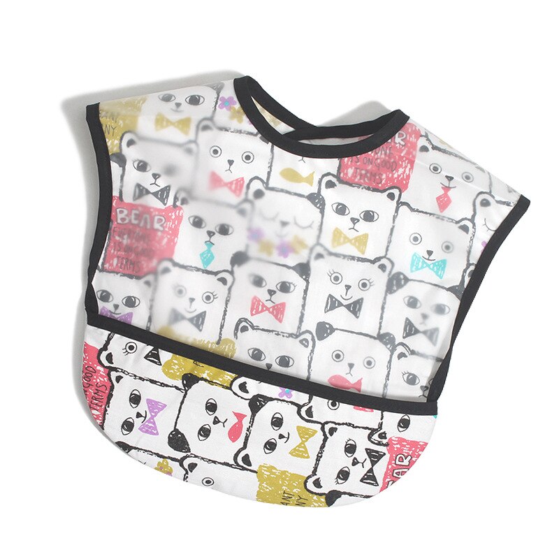 Baby Waterdichte Bib Lente En Zomer Cartoon Baby Uitgekleed Speeksel Handdoek Kind Voeden Bib Wasbare Baby Bib: 8