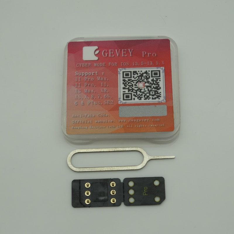 GEVEY-PRO SIM V13.3.1plug n jugar auto perfecto para iPhone iP6/7/8/s/x r/s x max /11/11 pro max MKSD BLACKCHIp ios14