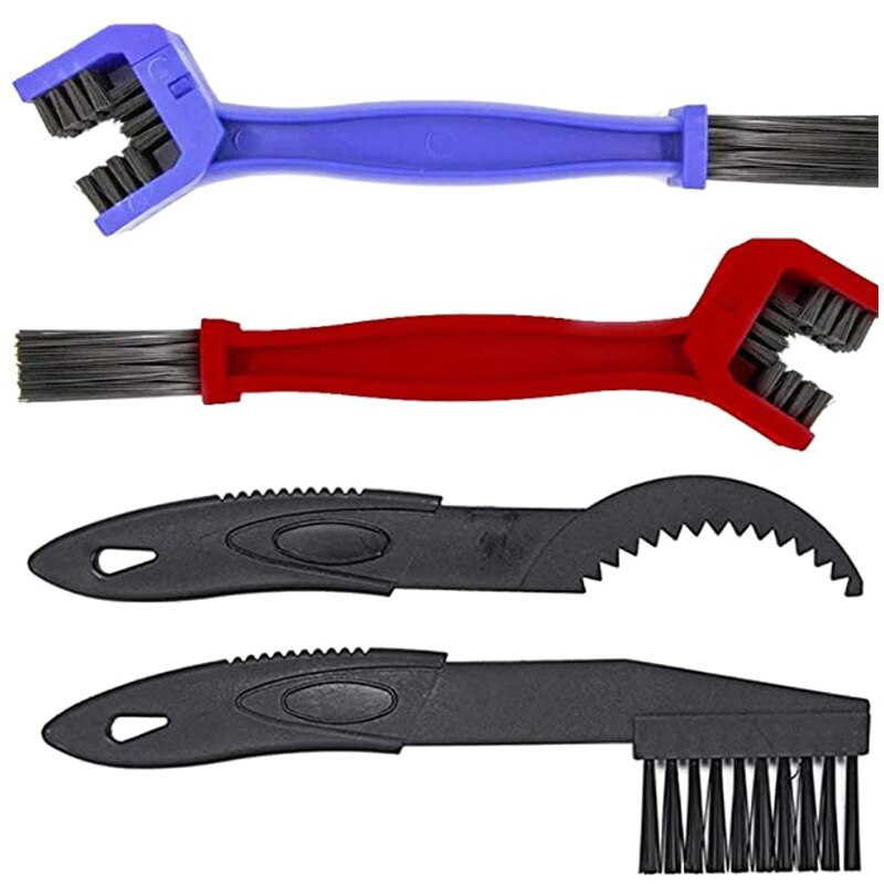 Bicycle Chain Cleaner Scrubber Brushes Mountain Bike Wash Tool Set Cycling Cleaning Kit Bicycle Repair Tools Bicycle Accessories: SET 6