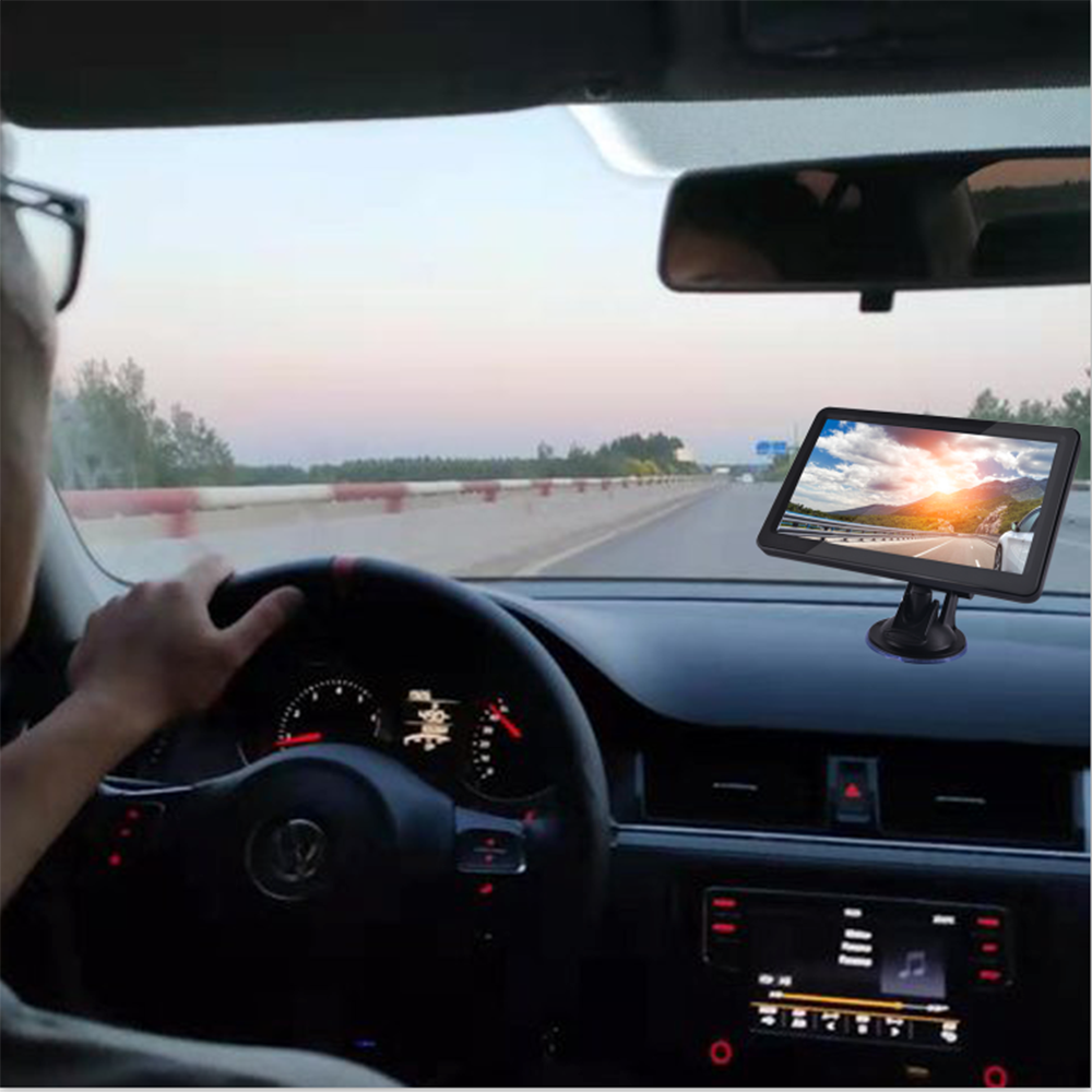 7 inch auto gps navigatie touchscreen 800*480 usb ingebouwde polymeer lithium batterij auto gps navigatie auto elektronica