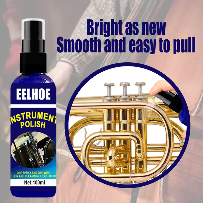 Wind Instrument Cleaning and Care Product Lubricating Cleaning Polishing Agent XH8Z