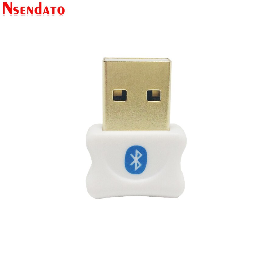 Mini USB Bluetooth V5.0 Receiver Adapter USB Wireless Bluetooth 5.0 Music Sound Receiver Dongle for Computer PC Wireless Mouse: White