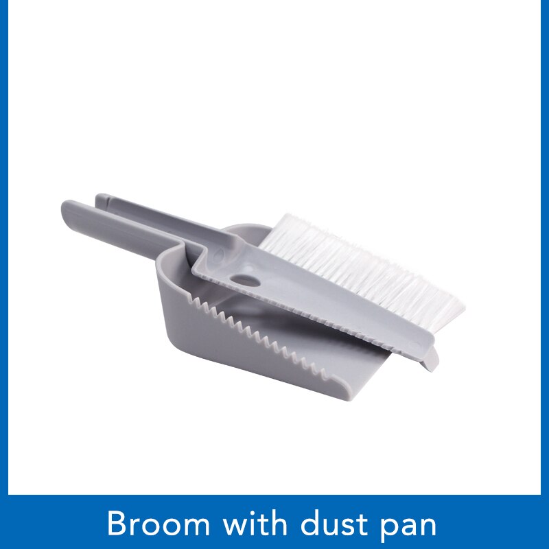 Plastic Mini Broom And Dustpan Desktop Sweep Cleaning Brush Dustpan And Brush For Cleaning Table Window Keyboard Kitchen: broom and dustpan