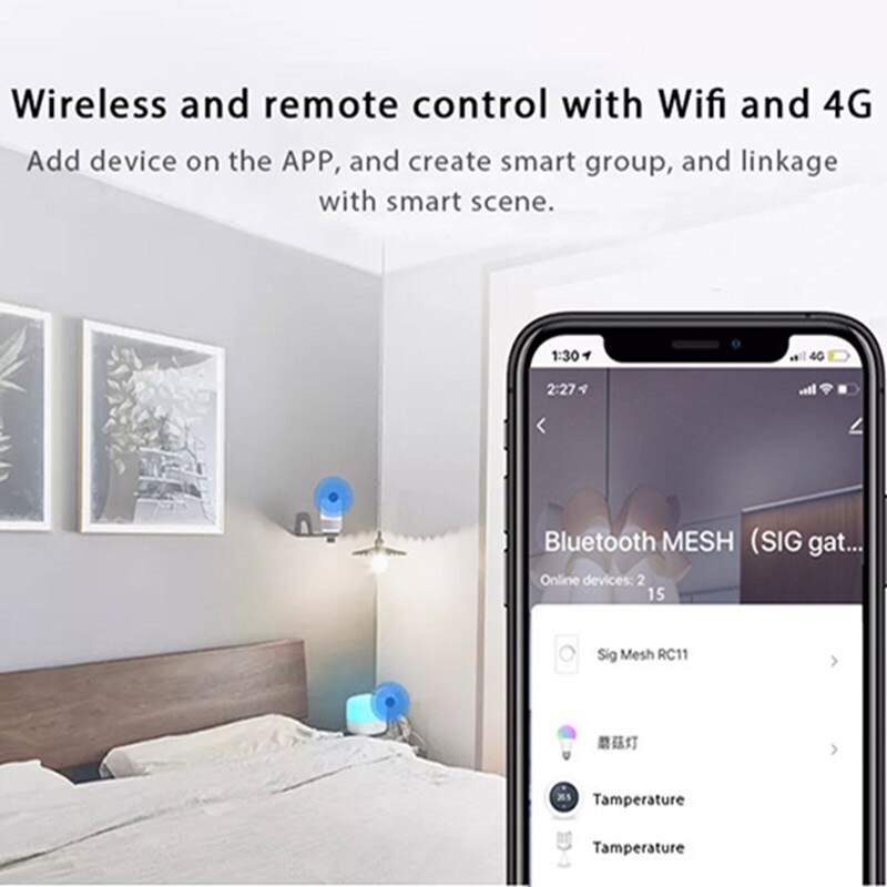 Tuya Smart Smart Home Gateway Draadloze Gateway Bluetooth Mesh Hub Gateway Sig Bluetooth Gateway Systeem Smart Leven App Controle