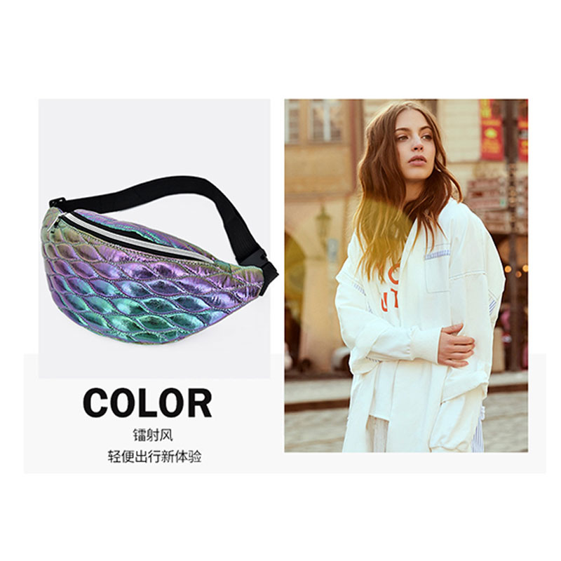 Nette Mini Frauen Taille Pack fallen Tasche Neue Farbverlauf fanny Pack für Damen Telefon Beutel Brust Taille tasche Hüfte fallen