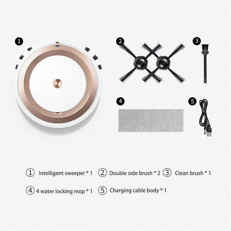 App Remote Control Robot Vacuum Cleaner Home Multifunctional Wireless Sweeping Robot Suitable For Floors Of Various Materials