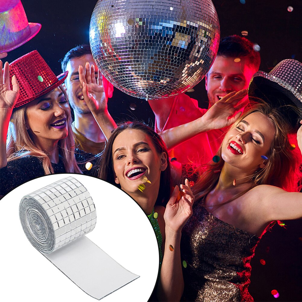 auto Adesivo Impermeabile Rimovibile Bagno Superficie A Specchio Decorativo Del Mestiere di Tessere di Mosaico mini Quadrato di Vetro Portatile A Casa FAI DA TE