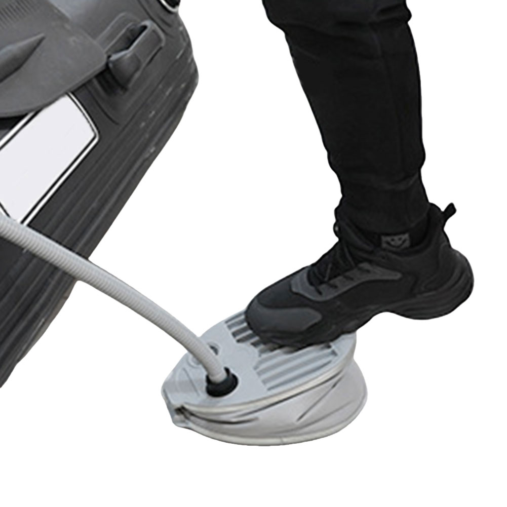 5L High Pressure Foot Pump High Volume Portable Inflatable Air Pump Portable Air Inflator for Canoe Kayak Raft Rubber Boat