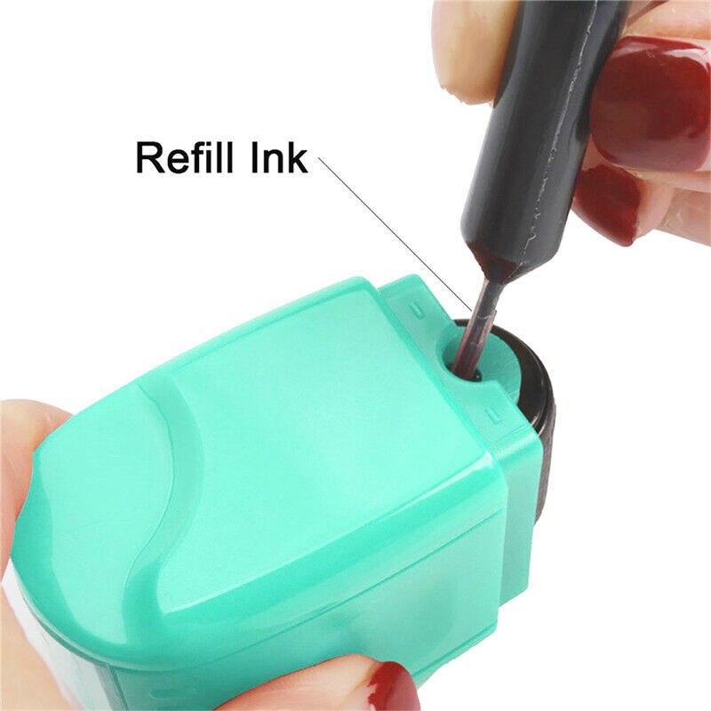 Identity Privacy Protection Roller Stamp ID guard Portable Information Coverage Messy Code Data Protector Security Seal