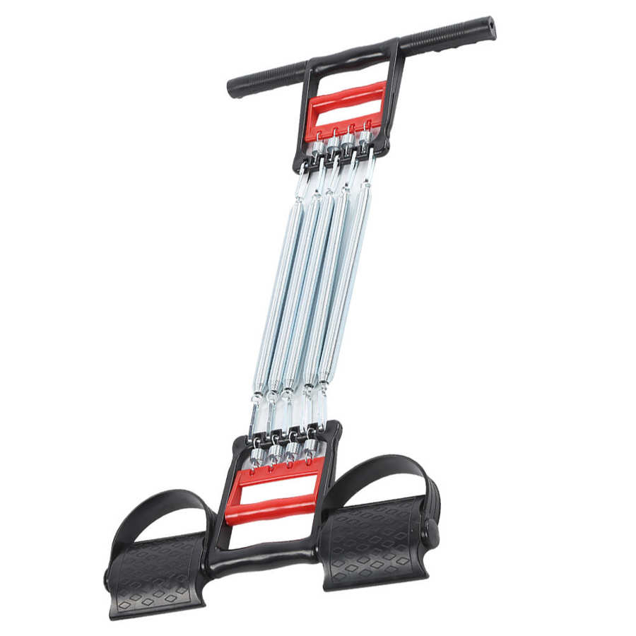 Tre-syfte bröst expander justerbar pedal fjäder bröst utvecklare expander spänning avdragare muskel träning tackla avtagbar