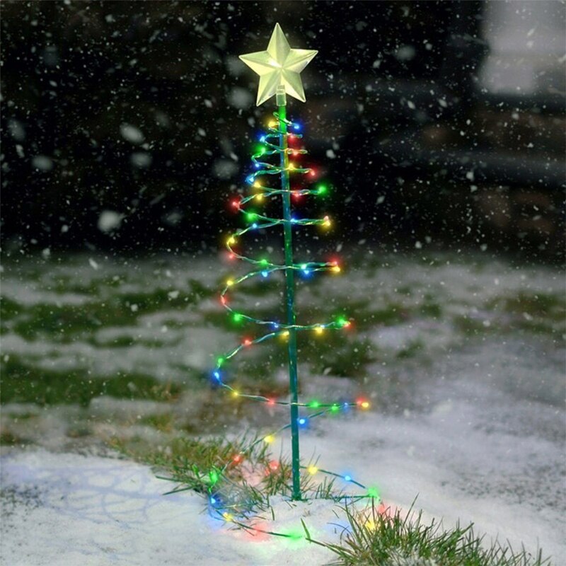 Led Xmas Lights Aangedreven Met Solar Fairy String Lights Voor Xmas Tree Tent Tuin