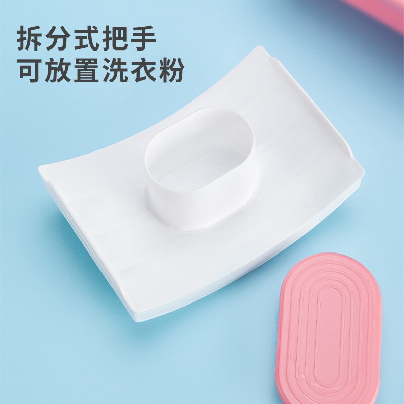PP Portable Washing Machine Washboard Mini Manual Clothes Washing Board Mini Bathroom Lavar Ropa A Mano Cleaning Tool BJ50CY