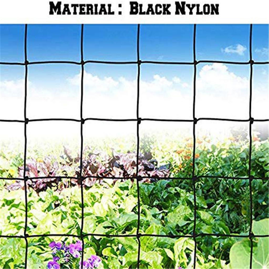 Garden Netting Pe Easy Install Anti Bird Pigeon Chicken Heavy Duty Yard Multipurpose Farm Mesh Plants Climbing Poultry