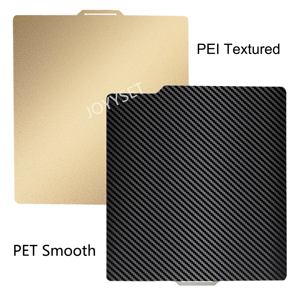 Build Plate for Bambu lab P1P P1S X1C A1 X1E Smooth Spring Steel Sheet PEI PEO PET Heatbed for Bambulab X1 carbon Build Plate: Blue