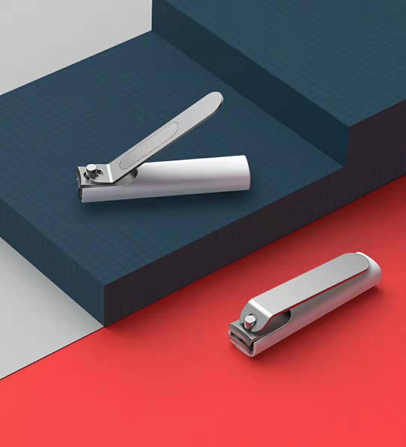 Originele Xiaomi Mijia Geen Splash Nagelknipper Cutter Vingernagel Teennagel Manicure Pedicure met Shell Case Rvs Trimmer