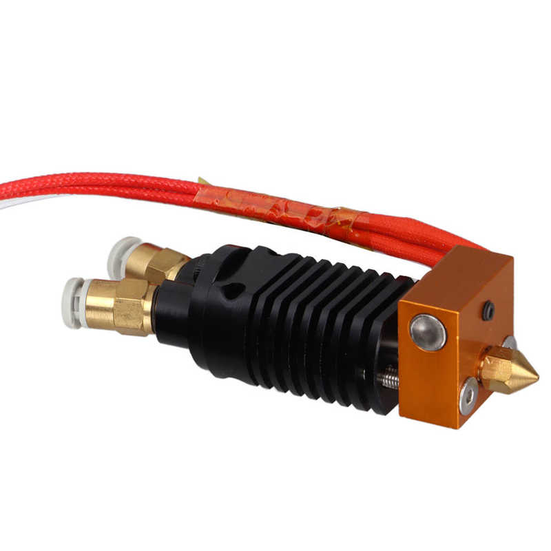 2 in 1 Heraus Extruder Bausatz 3D Drucker Zubehör Metall Material für 24V 3D Drucker für Ender3 Serie