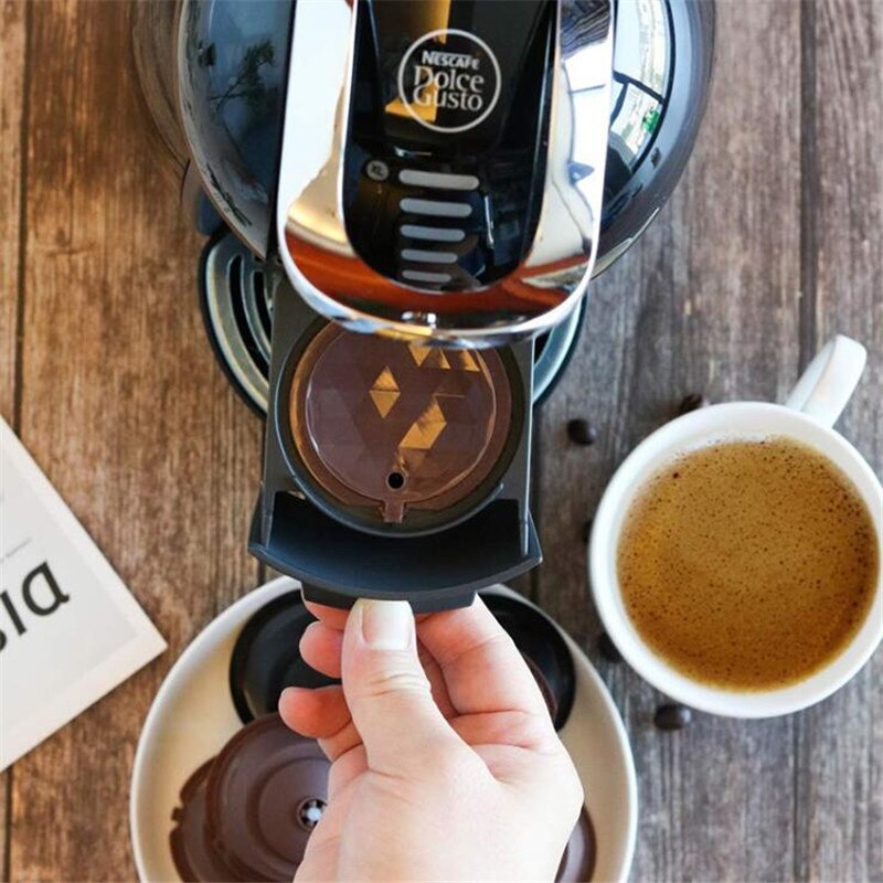 Kapsułki wielokrotnego użytku Dolce Gusto wielokrotnego użytku Nescafe kompatybilny z plastikowym Piccolo Genio Esperta Capsula