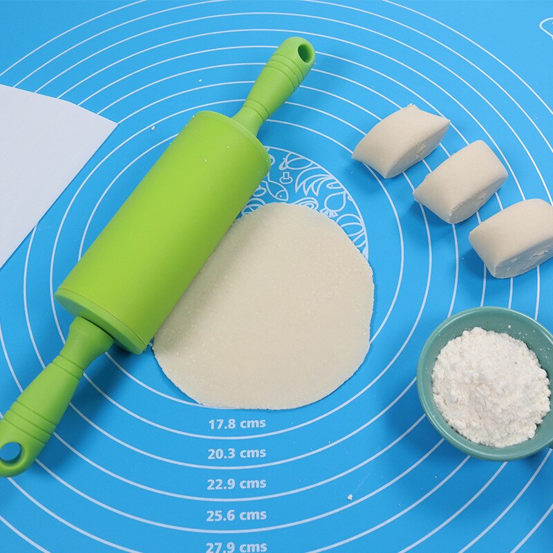 Extra Large Silicone Pastry Mat Extra Thick Non Stick Baking Mat with Measurement Fondant Mat Counter Mat Dough Rolling Mat