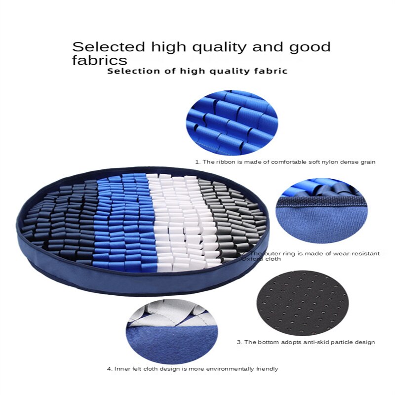 Dog Toys Increase IQ Snuffle Mat Slow Dispensing Feeder Pet mat Puzzle Puppy Training Games Feeding Food Intelligence dog Toy