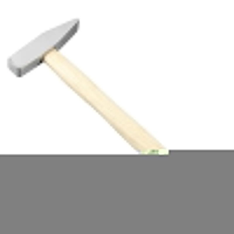 Mini-Holzgriff-Werkzeuge, Holzgriff, Monteur, Entenschnabelhammer, flacher Kopf, Blech, Haushalt, klein: Kakifarbig
