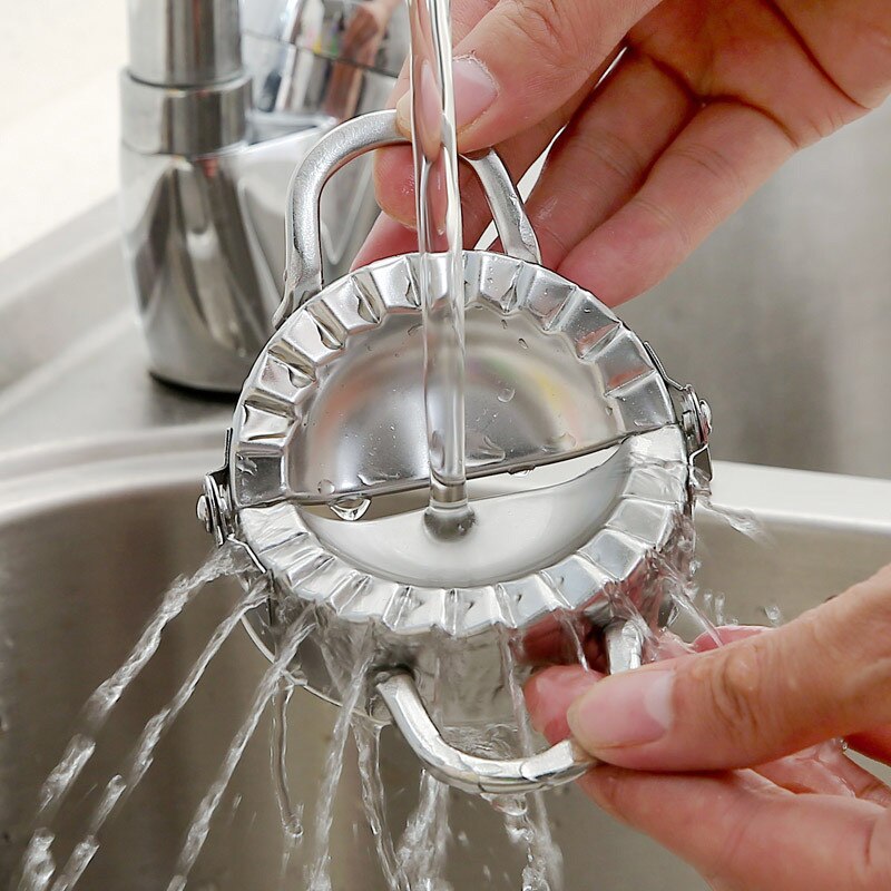 DIY Dumpling Mold Mould Stainless Steel Dumpling Wraper Maker Device Kitchen Cook Pastry Dough Cutter Accessories Tools #38