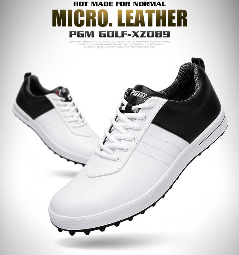 Pgm Golf Schoenen Golf Sneakers Mannen Waterdichte Schoenen Nailless Ademende Schoenen