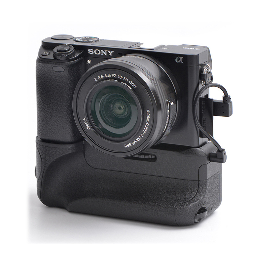 Mcoplus BG-A6500 Multi Power Vertical Battery Grip for Sony A6500 Camera works with NP-FW50 Battery