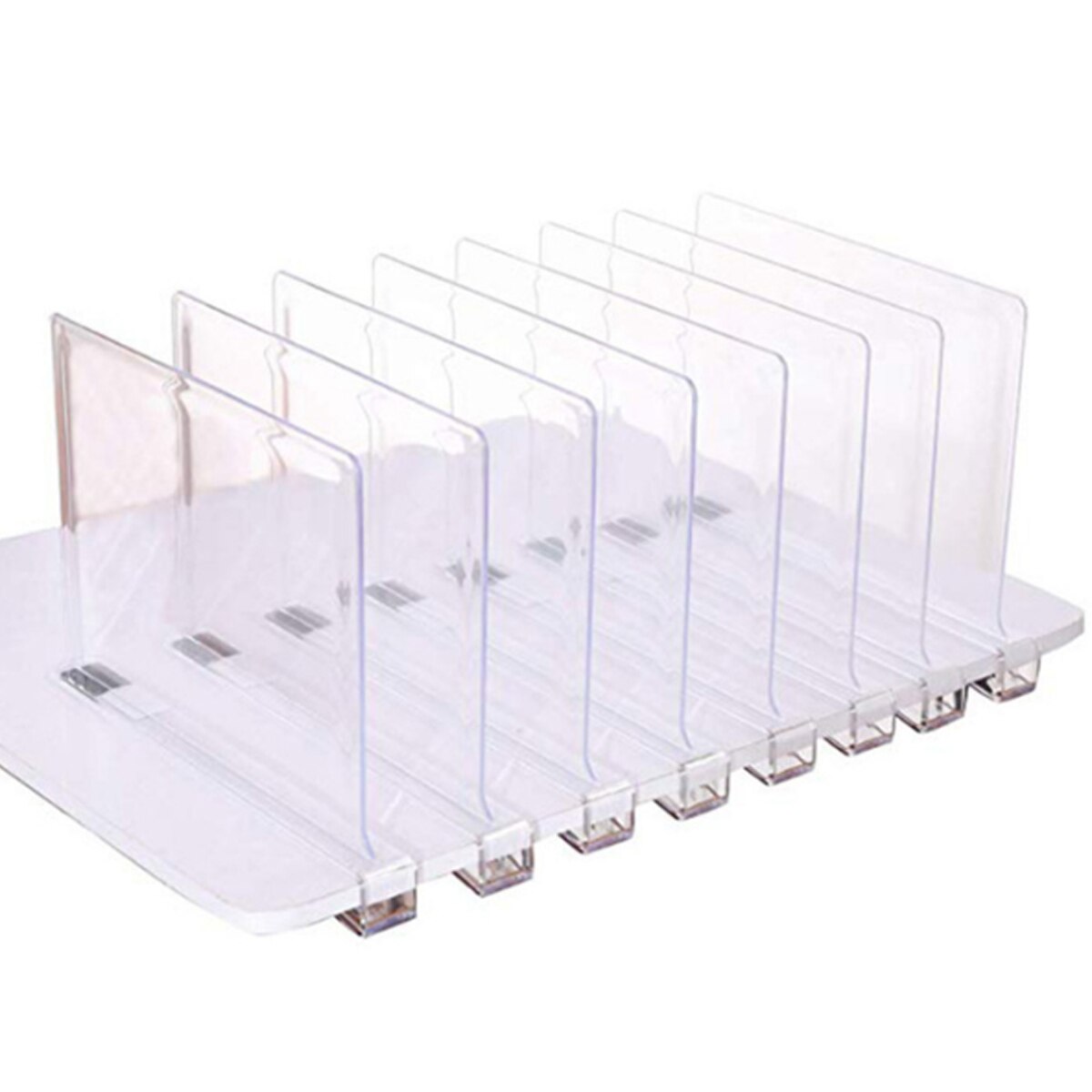 30x3x20cm 1Pcs Transparent Acrylic Partition Desktop Separator Panel Space Separation Board Privacy Divider Home Office Storage: Default Title