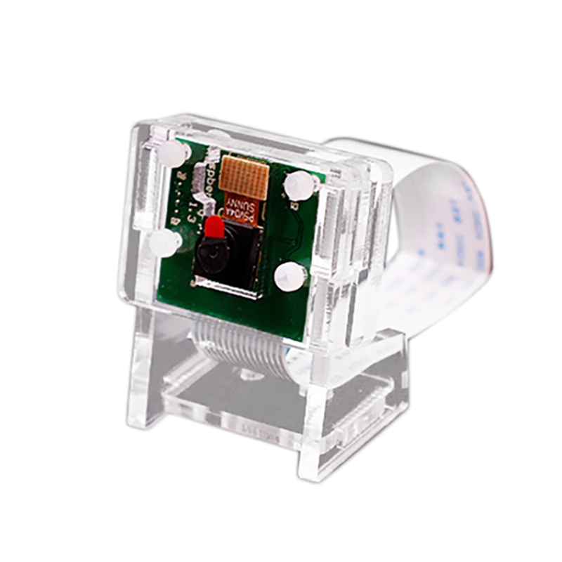 Camera Housing Bracket Highly Transparent Acrylic For Raspberry Pi Official Camera: Default Title