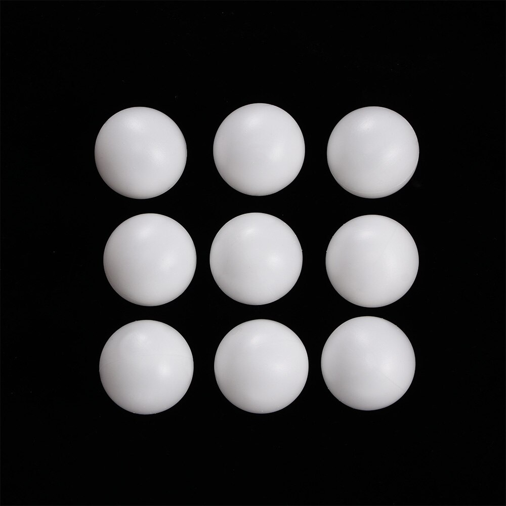 10pcs Material Table Tennis Ball 40mm Diameter ABS Plastic Ping Pong Balls for Table Tennis Training Accessories