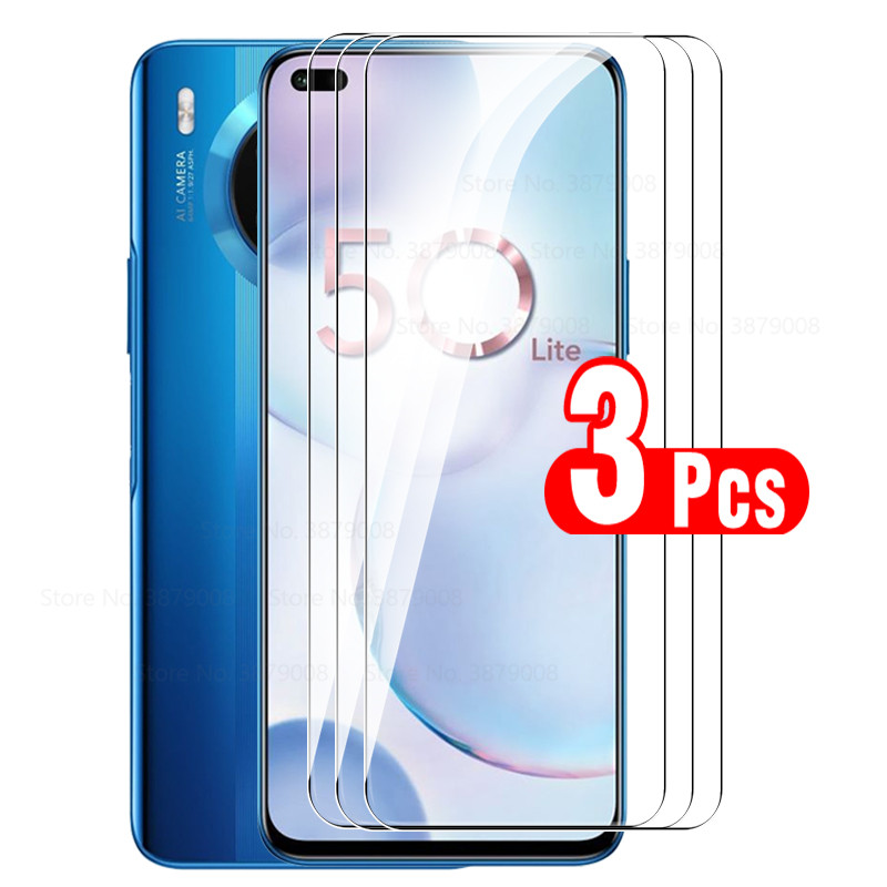 3Pcs Beschermende Glas Voor Honor 50 Lite Telefoon Gehard Glas Voor Honor 50 Lite Xonor Honer 50 Licht Scherm protector Veiligheid Films: Default Title