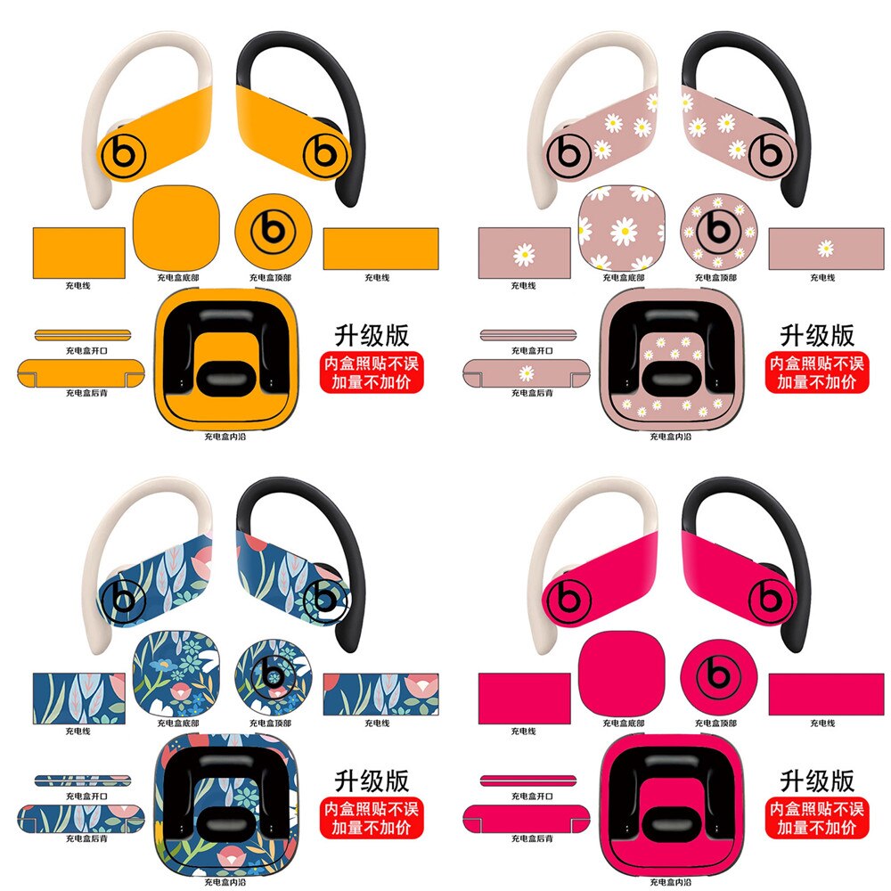 for Beats Powerbeats Pro Skins Vinyl Protective Skin