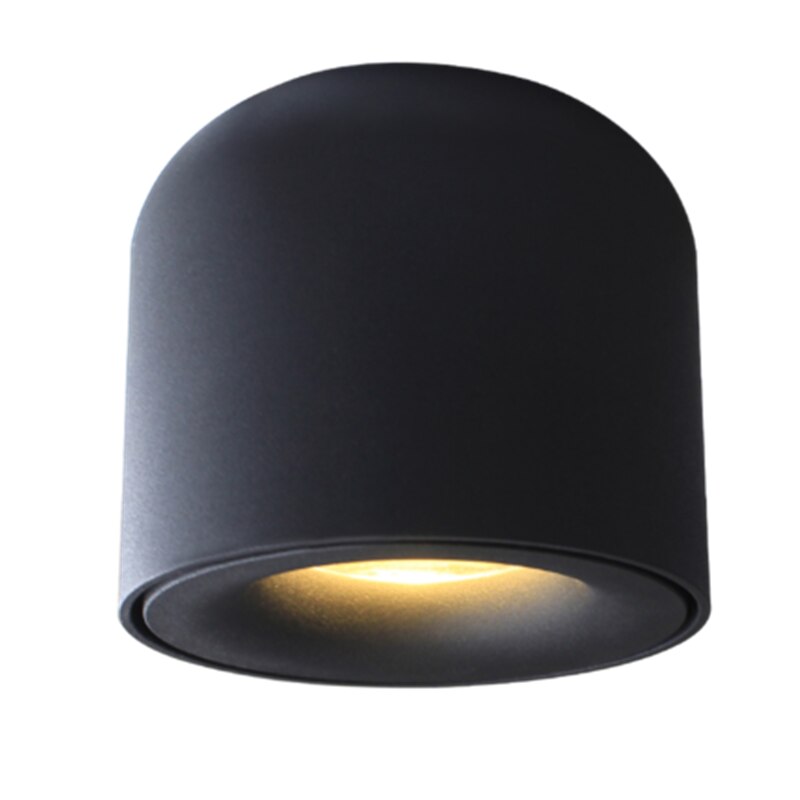 LED wall mounted downlight ceiling cob Nordic spotlights living room Corridor Home Round Scandinavian Spotlight Villa COB lamp