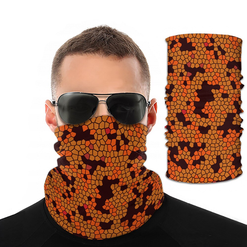 European and American 3D camouflage digital printing outdoor insect repellent mask, cap, variety magic, scarf