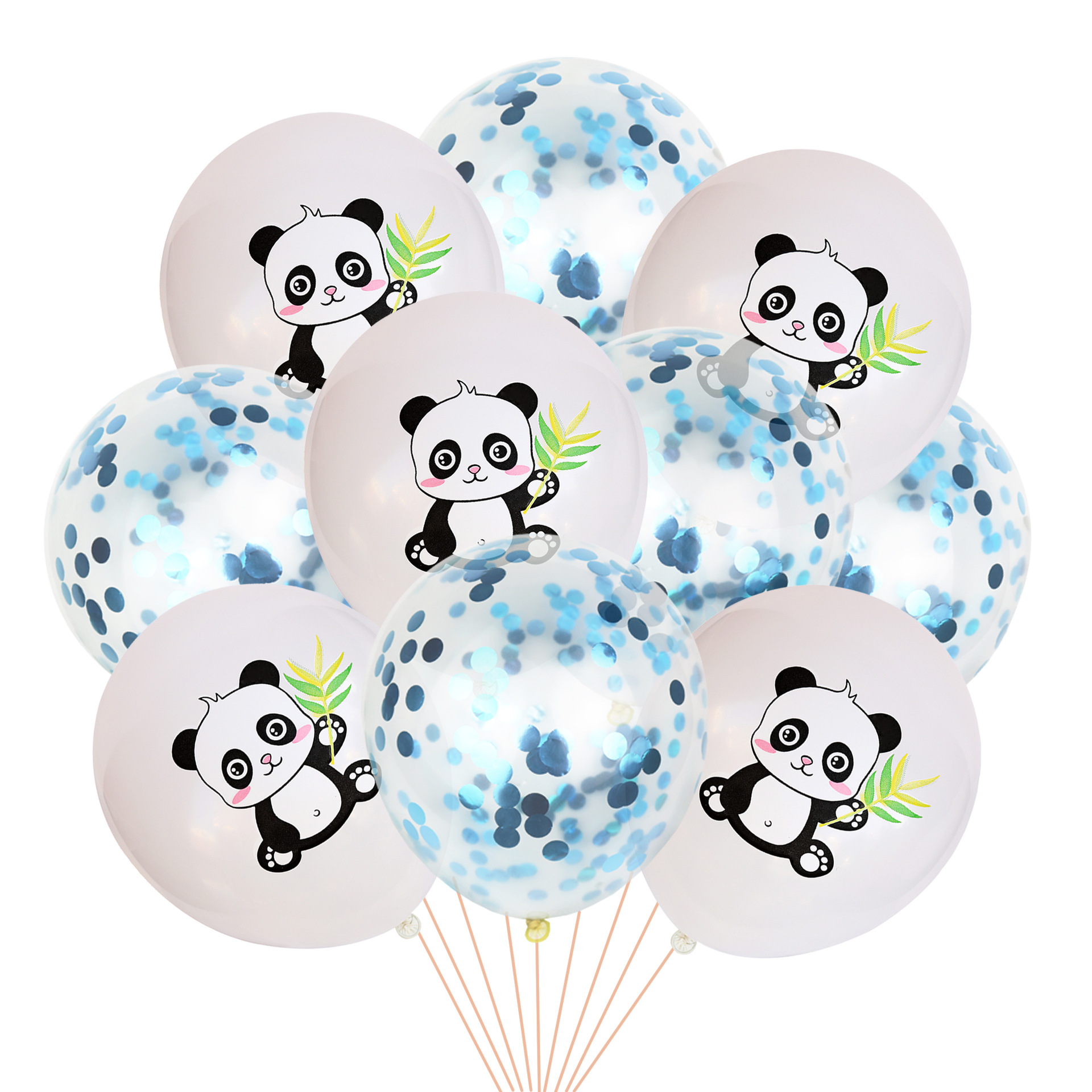12 inch Latex Leuke Panda Print Ballon Dier Ballon kinderen Birthday Party Day Decoratie