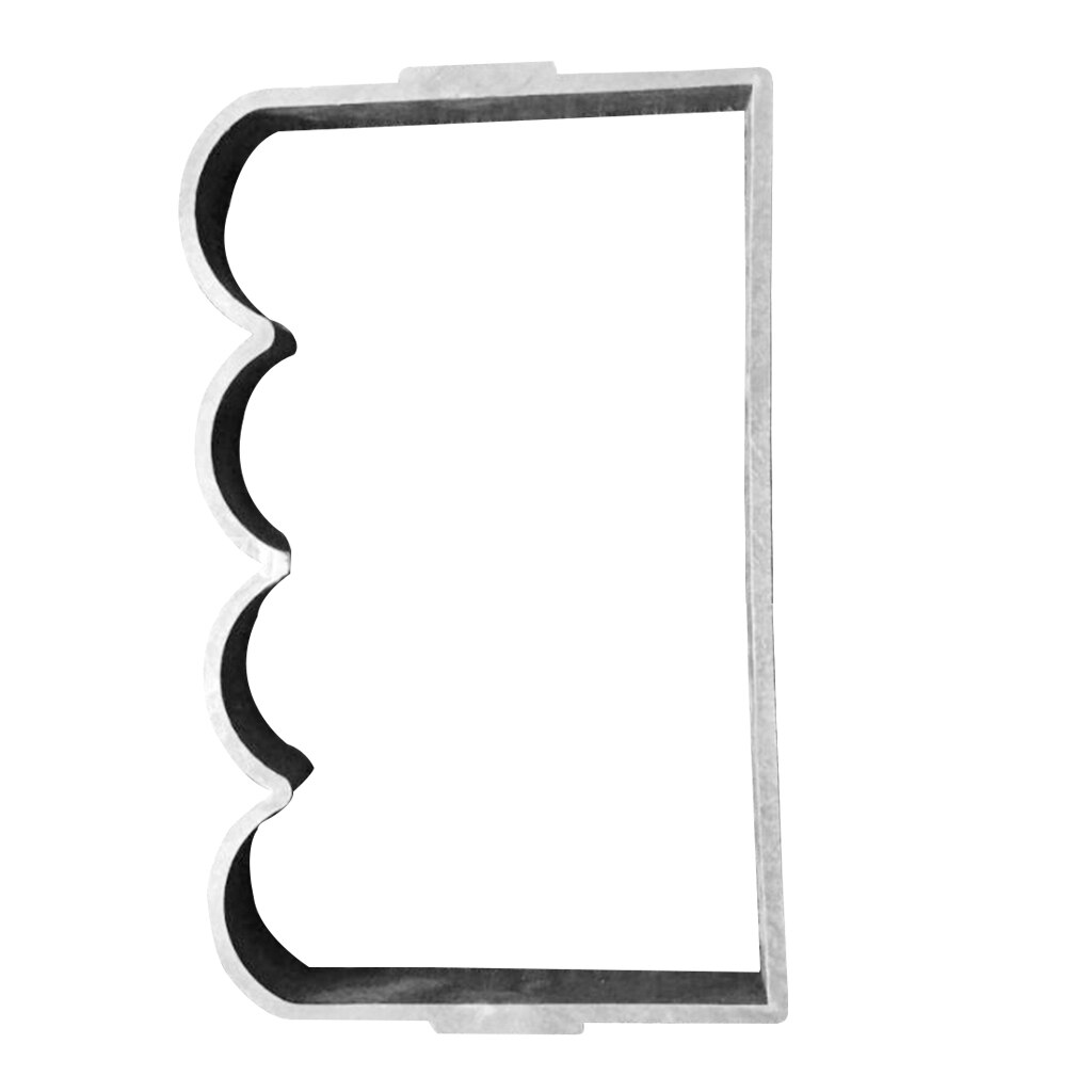 1pc Stepping Stone Mold Concrete Cement Mould ABS Waves Shape Mould Garden, Decorative Stones Mold, Waves Shaped