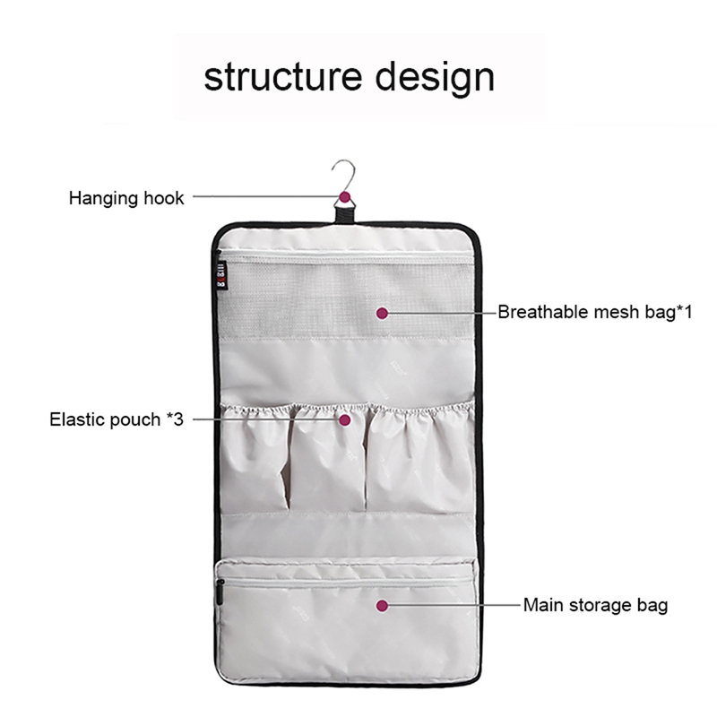 Bubm – sac de rangement en rouleau pour voyage, sac de rangement Portable à suspendre, Compatible avec Dyson Airwrap Styler, pour l&#39;ensemble de coiffure Dyson