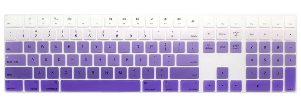 Voor Apple Magic Toetsenbord A1843 Met Numeriek Pad Us Engels Versie Keyboard Skin Cover Mult