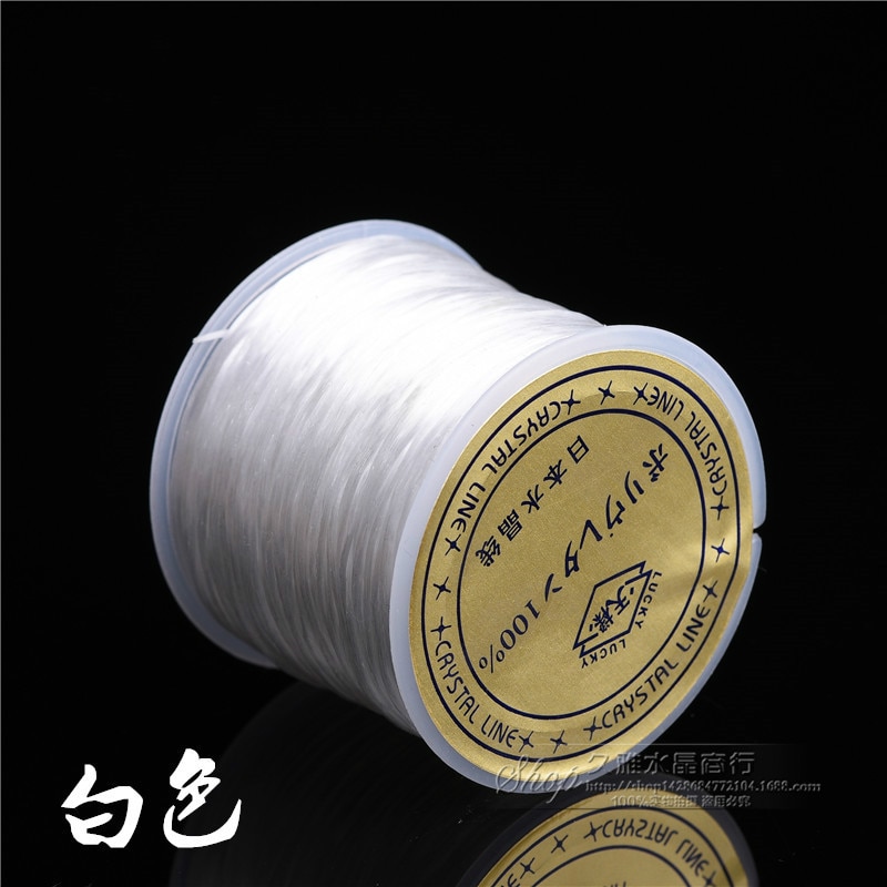 Chongai 60 M/Roll Kleurrijke Rekbare Elastische Touw Koord Crystal String Voor Sieraden Maken Kralen Armband Draad