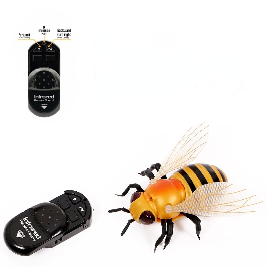 RC Strange Electric Remote Control Simulation Animal Model Infrared Remote Control Bee Toy
