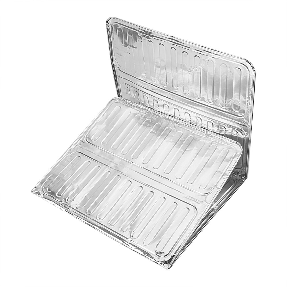 Hoomin oljestänkskärmar oljeborttagning rostplåt isolera gasspis stänksäker baffel aluminiumfolie plåt köksprylar