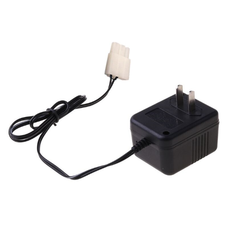 Laddare för 9.6v ni-cd ni-mh-batterier, ingång  ac 110v-240v utgångar 9.6v , 250ma med tamiya ket -3p kontakter för rc-leksak