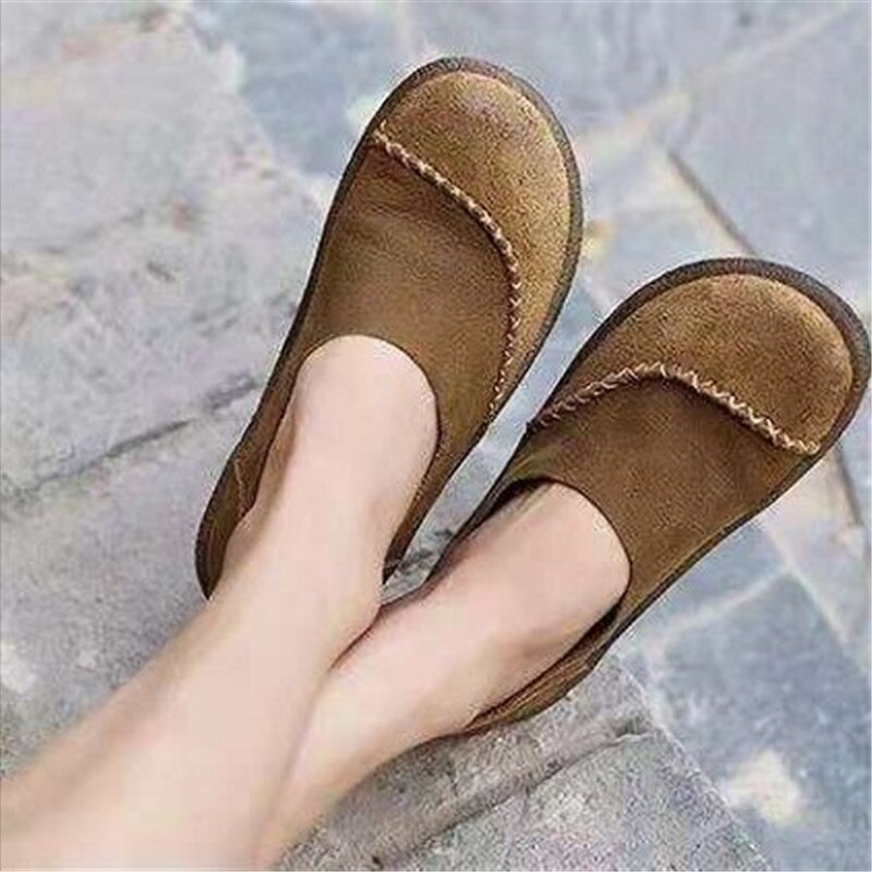 Women's Rome Large Size Slip- on Low Flat Heels Mixed Colors Casual Shoes Breathable Women's Sneaker Slip on Casual Shoe