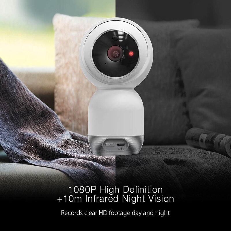 Tuya Smart Wireless Camera 1080P HD Network Mobile Phone Remote Wifi Camera Tuya Smart camera Computer Peripherals Webcam