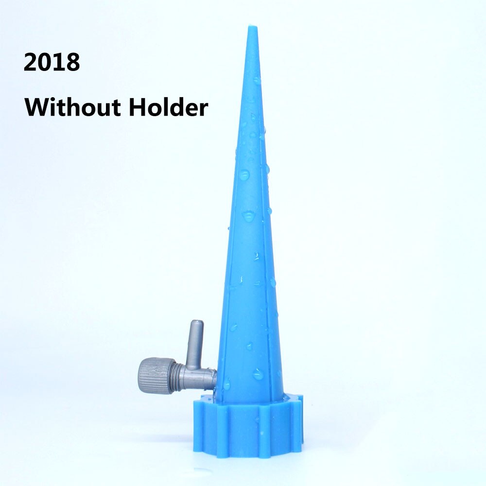 1-12pcs Automatic Irrigation Device Drip Water Spikes Self-Watering Flower Plant Watering Tools Houseplants Plant Potted: 6pcs without holder