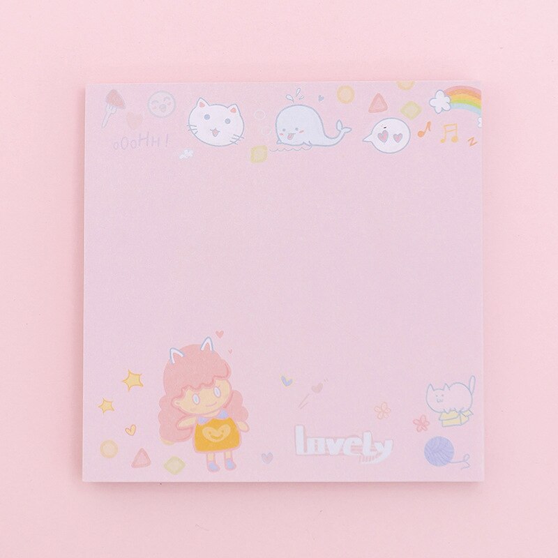 Floret Post-It Note Book Material N- Times Post Schedule Planning Post Learning Tool Easy To Carry: style02