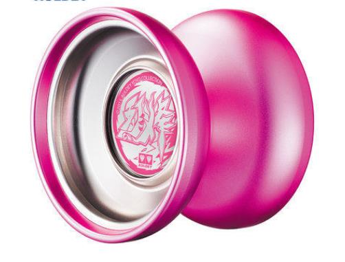 KK Bearing auldey YOYO contest yoyo diabolo Aluminum High Precision Game Special Props yo-yo: Pink