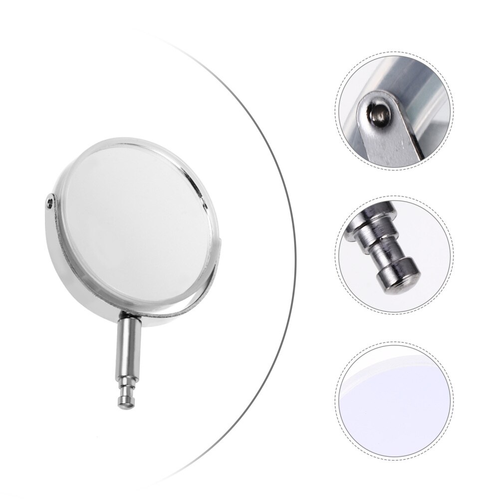 1pc Useful Microscope Accessories Mirror Reflecting Mirror for Gathering Light: Default Title