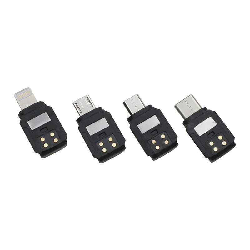 OSMO Pocket DJI adaptador de cámara teléfono conector interfaz Android Micro USB a TYPE-C a IOS convertidor enchufe para DJI OSMO Pocket